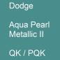 Preview: Dodge, Aqua Pearl Metallic II, QK / PQK.